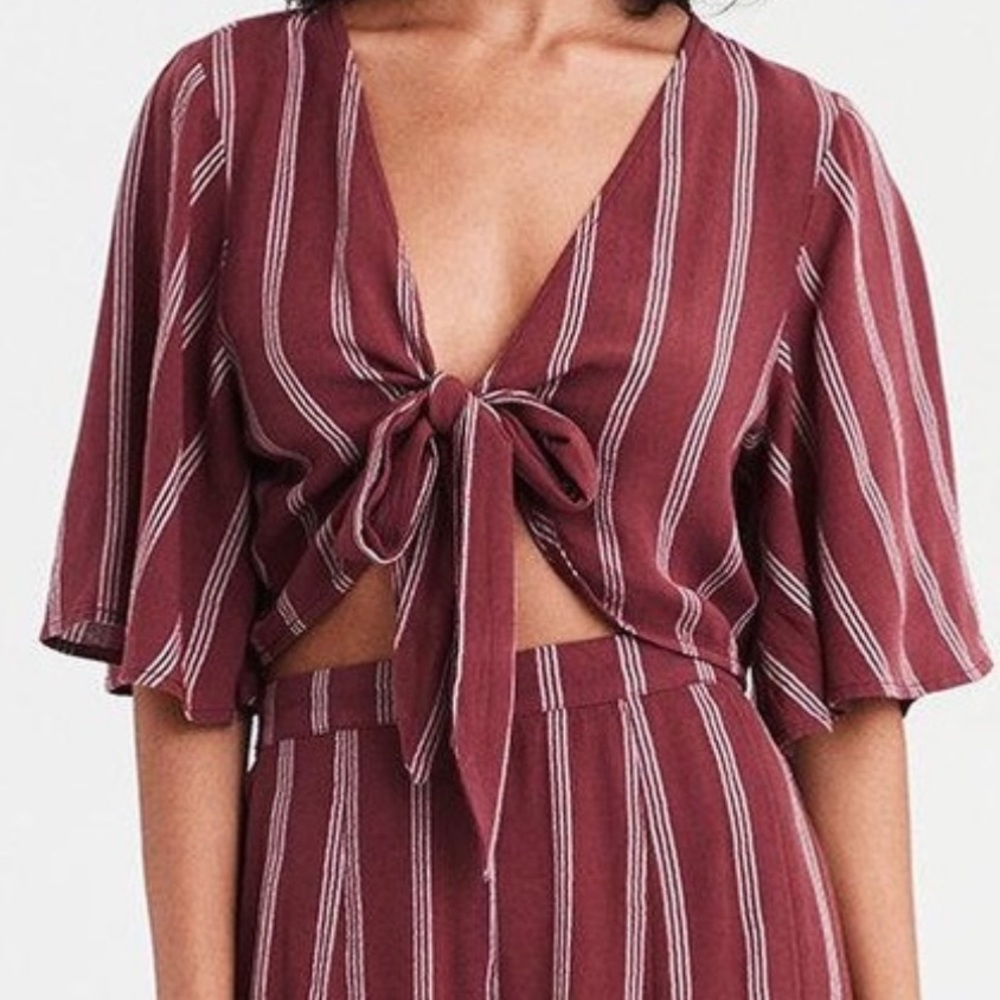 American Eagle Tie Top